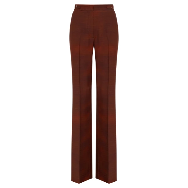 Gabriela Hearst Vesta Flare Pant in Mountain Virgin Wool, view 6