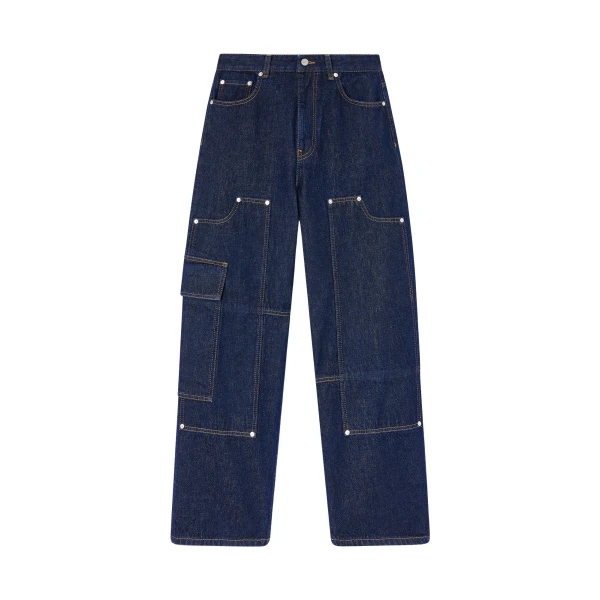 Ganni Audri Jeans in Dark Rinse Denim