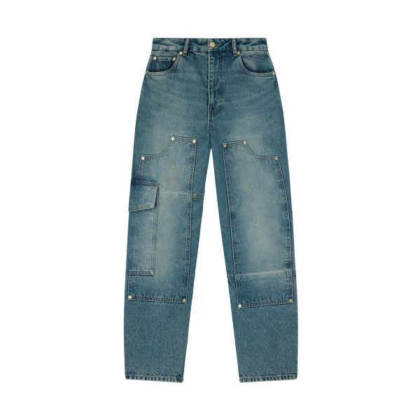 Ganni Audri Jeans in Tint Rigid Denim