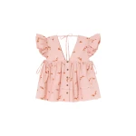 Ganni Blouse in Pink Cotton