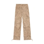 Ganni Cargo Pants in Printed Cotton