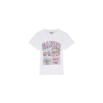 Ganni Daisy Duck Baby Fit T-shirt Top