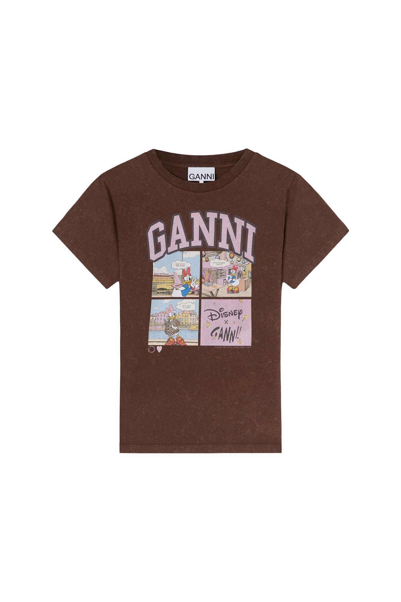 Ganni Daisy Duck Comic T-shirt Top