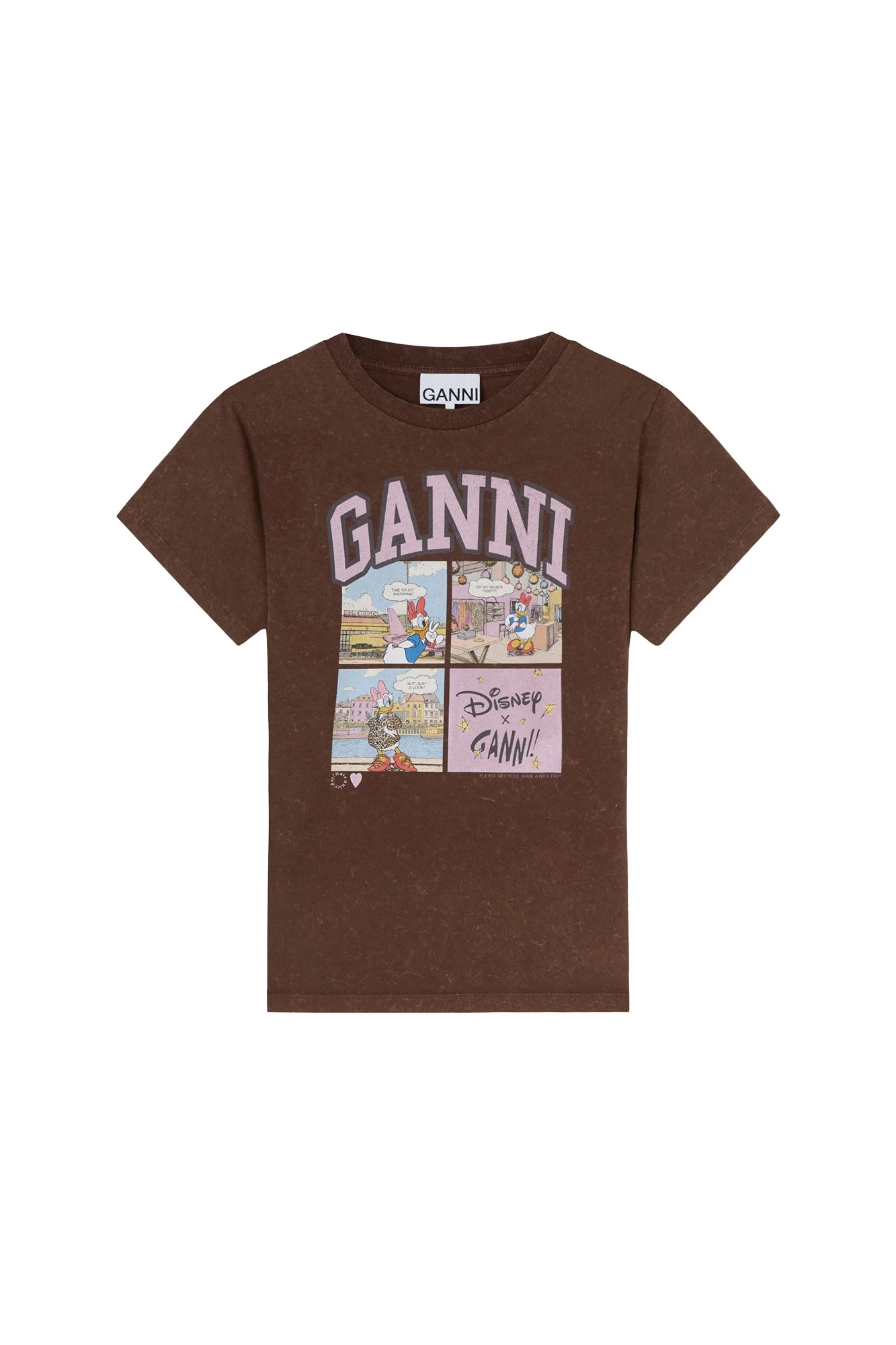 Ganni Daisy Duck Comic T-shirt Top