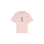 Ganni Daisy Duck Pink Printed T-shirt Top