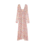 Ganni Dress in Floral Silk