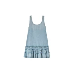 Ganni Dress in Lightweight Denim