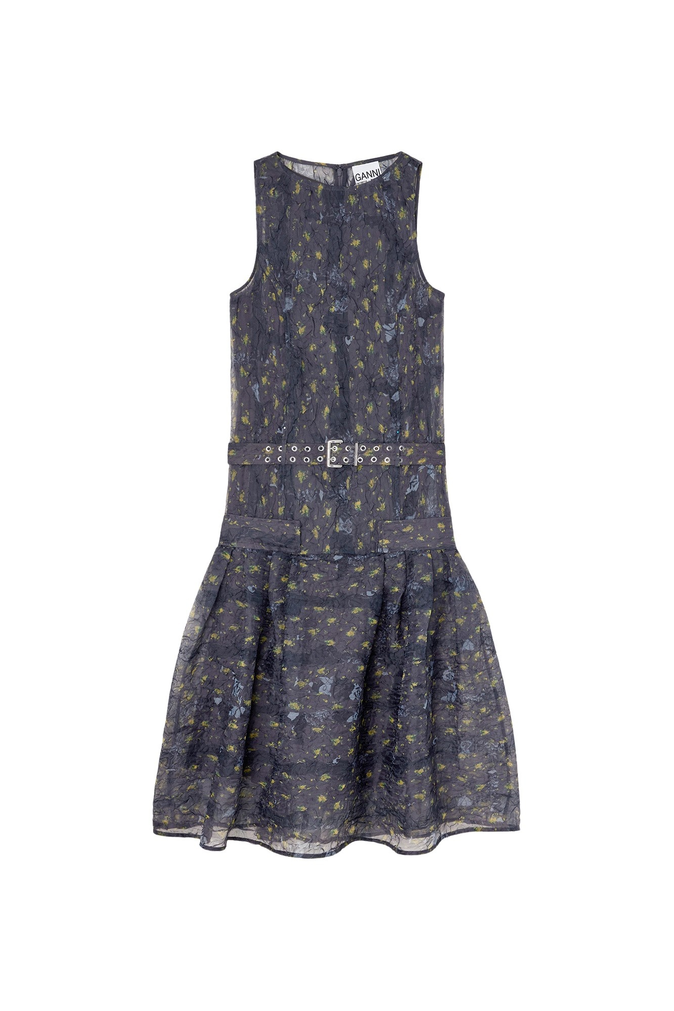 Ganni Dress in Shibori Organza