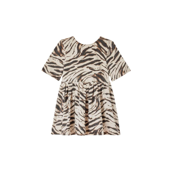 Ganni Dress in Zebra Denim