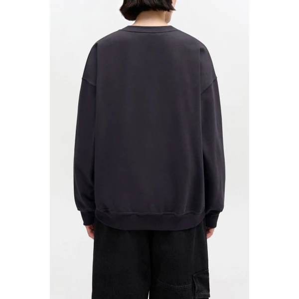 Ganni Grey Bear Sweatshirt Top, view 3