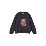 Ganni Grey Bear Sweatshirt Top