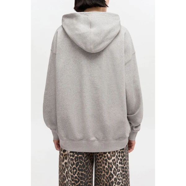 Ganni Grey Tiger Hoodie, view 3
