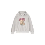 Ganni-Grey-Tiger-Hoodie-316009_nobg Ganni Grey Tiger Hoodie