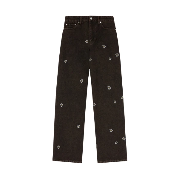 Ganni Izey Daisy Duck Jeans