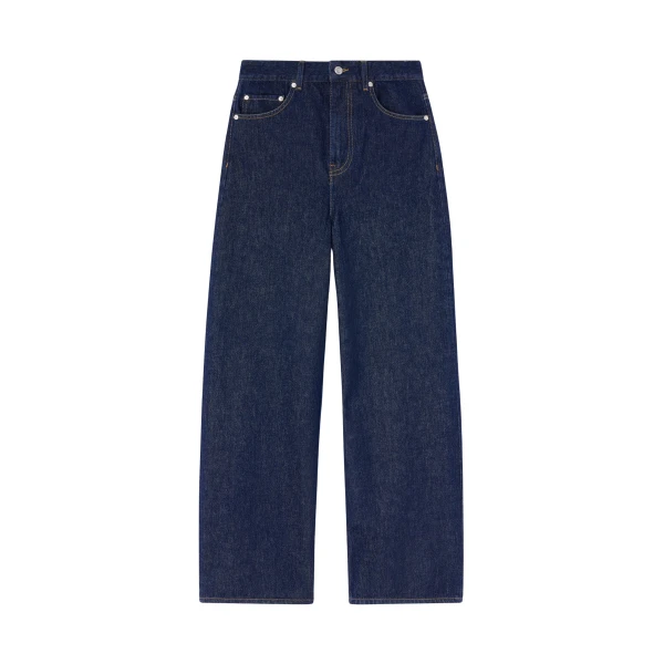 Ganni Izey Jeans in Dark Rinse Denim