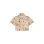 Ganni Jacket in Printed Cotton