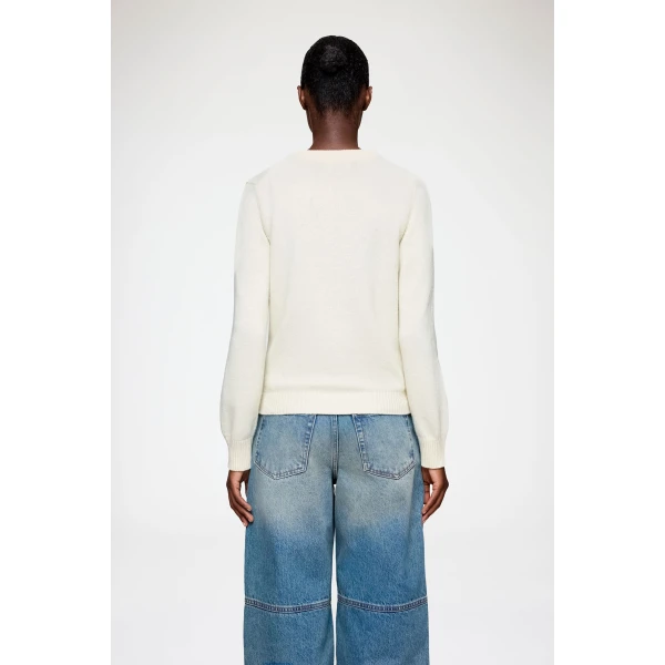 Ganni Jumper in Graphic Wool Knit, view 4