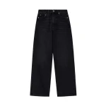 Ganni Lari Jeans in Black Rigid Denim