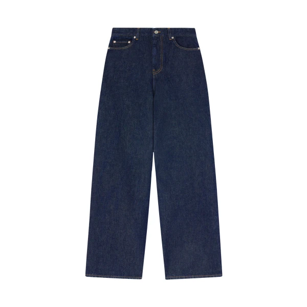 Ganni Lari Jeans in Dark Rinse Denim