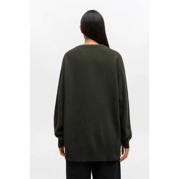 Ganni Oversized Graphic Jumper Knit, view 3