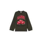 Ganni Oversized Graphic Jumper Knit