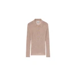 Ganni-Polo-Shirt-in-Sheer-Wool-468007_nobg Ganni Polo Shirt in Sheer Wool