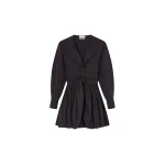 Ganni Shirt Dress in Stretch Cotton