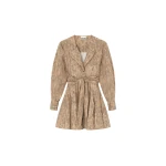 Ganni Shirt Dress in Stretch Cotton