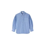 Ganni-Shirt-in-Striped-Cotton-158343_nobg Ganni Shirt in Striped Cotton