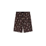 Ganni Shorts in Printed Check