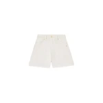 Ganni Shorts in White Denim