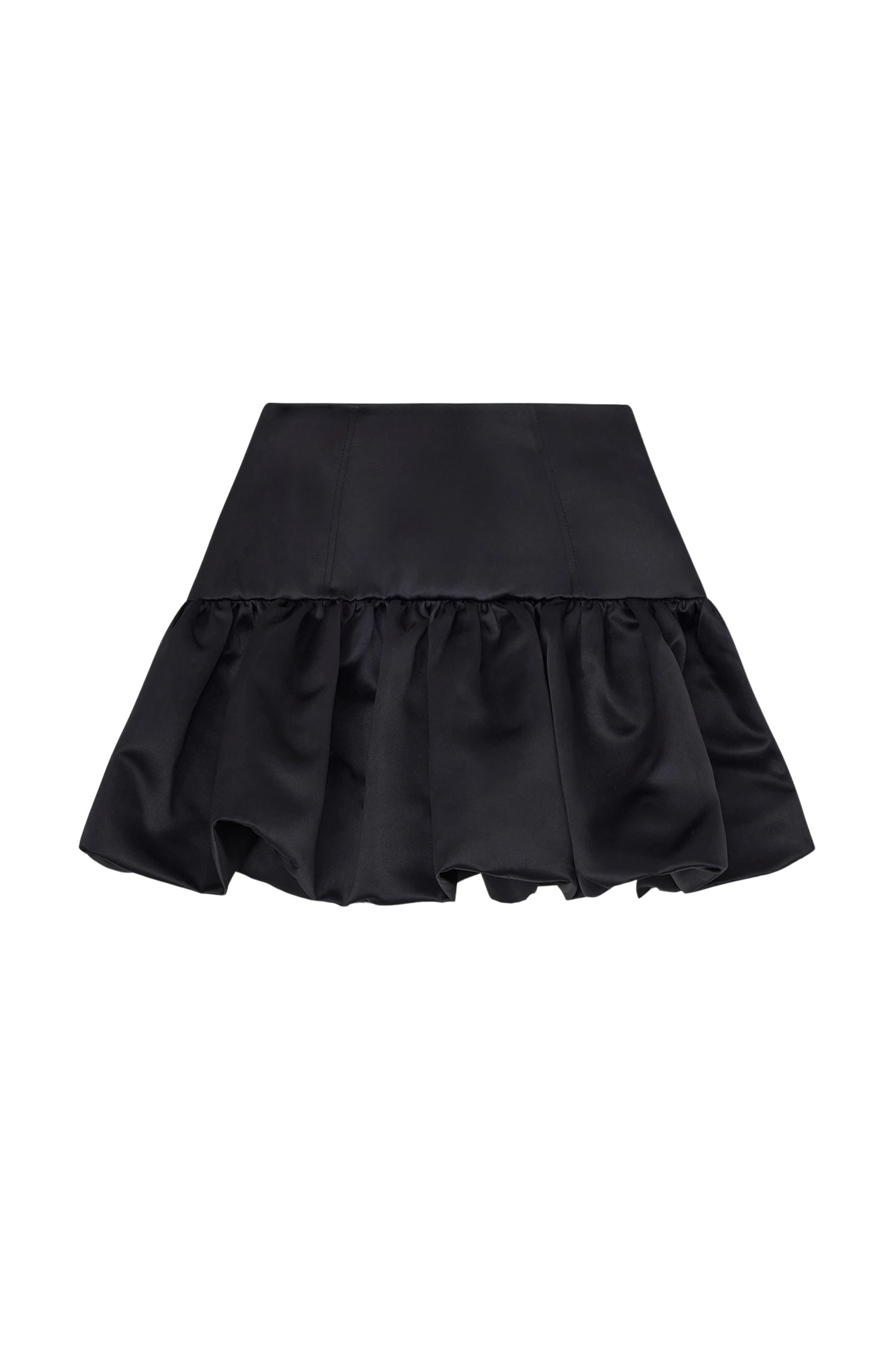 Ganni-Skirt-in-Black-Satin72079_nobg Ganni Skirt in Black Satin