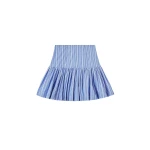 Ganni-Skirt-in-Blue-Stripes43123_nobg Ganni Skirt in Blue Stripes