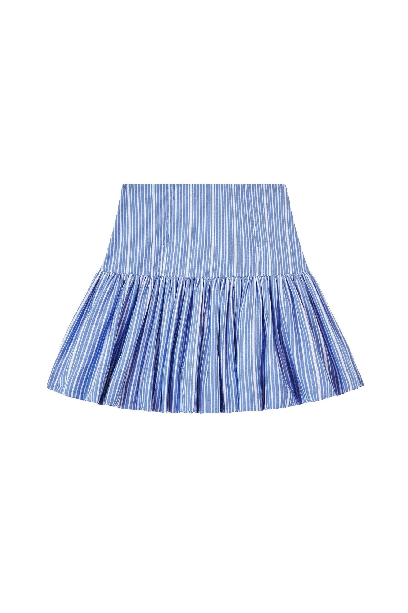 Ganni-Skirt-in-Blue-Stripes43123_nobg Ganni Skirt in Blue Stripes
