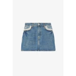 Ganni Skirt in Rigid Denim