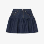 Ganni Skirt in Rinse Denim
