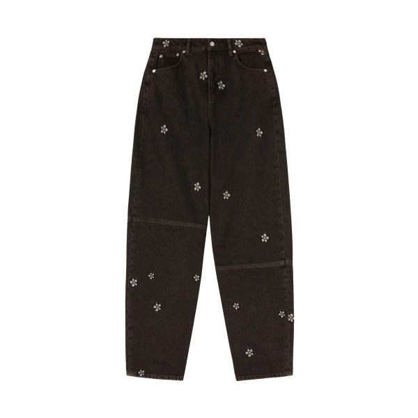 Ganni Stary Daisy Duck Jeans
