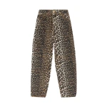 Ganni Stary Jeans in Leopard Print