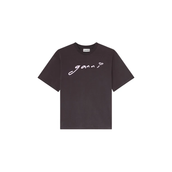 Ganni T-shirt in Grey Top