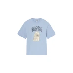 Ganni T-shirt with Poodle Top