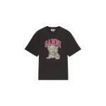 Ganni T-shirt with Tiger Top