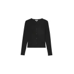 Ganni Top in Black Pointelle