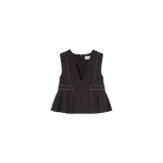 Ganni-Top-in-Stretch-Cotton86315_nobg Ganni Top in Stretch Cotton