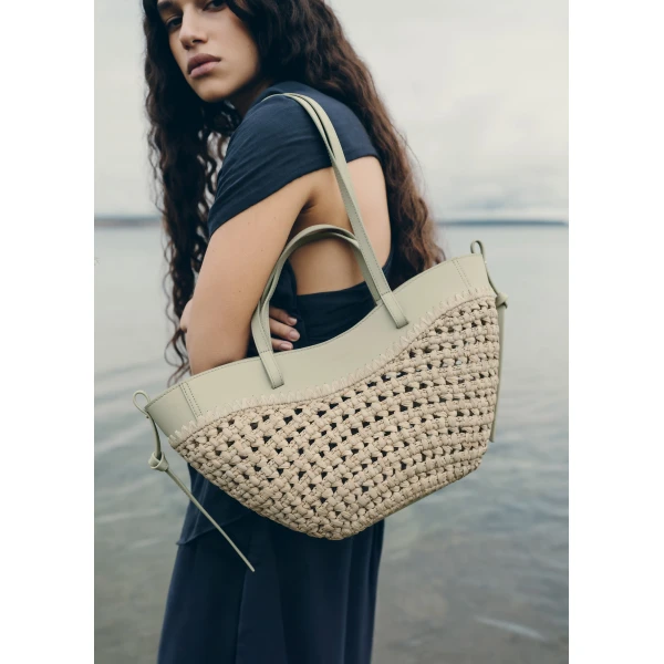 Polene Cyme Mini in Laurel Bag, view 2