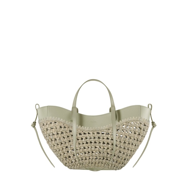 Polène Cyme Mini in Laurel Cyme Mini in Laurel - Mini Bags - Parisian Luxury Leather Bag at Luxury Shoes 