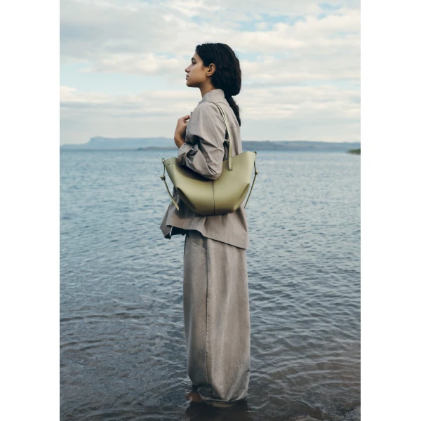 Polene Cyme Mini in Linden Bag, view 3