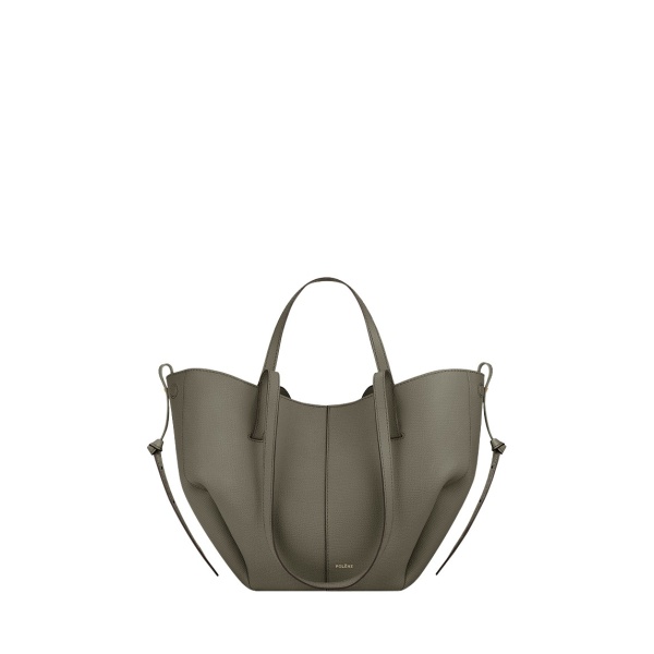 Polène Cyme Mini in Smoky Green Cyme Mini in Smoky Green - Mini Bags - Parisian Luxury Leather Bag at Luxury Shoes 