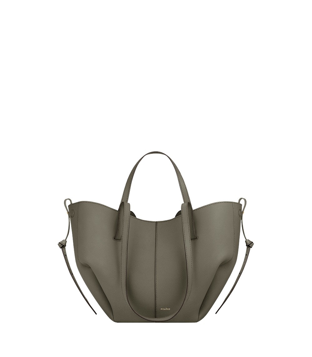 Polène Cyme Mini in Smoky Green Cyme Mini in Smoky Green - Mini Bags - Parisian Luxury Leather Bag at Luxury Shoes 