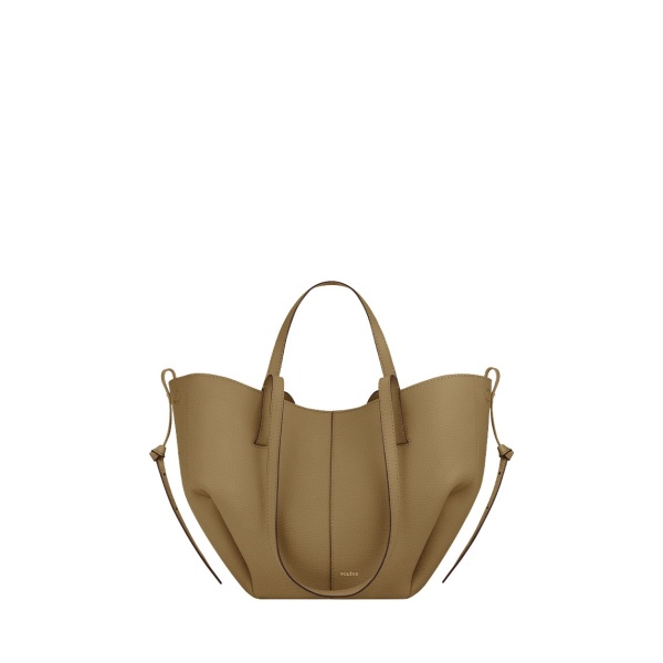 Polène Cyme Mini in Smoky Olive Cyme Mini in Smoky Olive - Mini Bags - Parisian Luxury Leather Bag at Luxury Shoes 