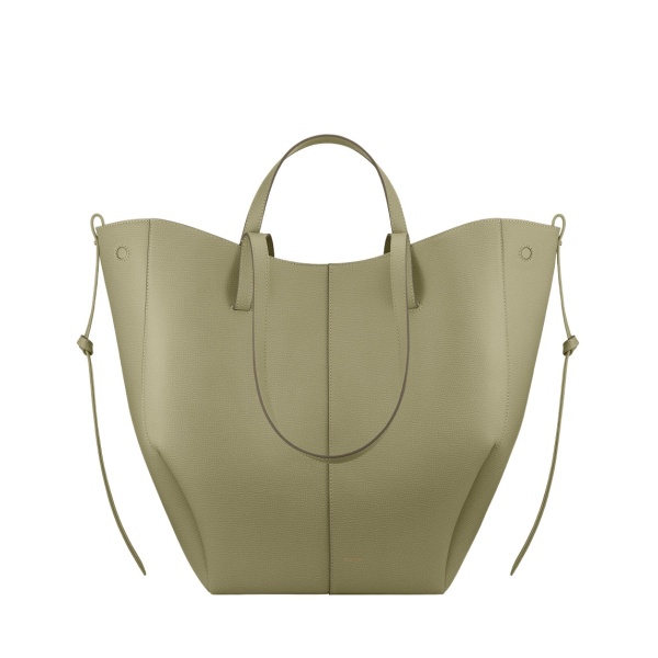 Polène Cyme Tote in Linden Cyme Tote in Linden - Totes & Top-Handle Bags - Parisian Luxury Leather Bag at Luxury Shoes 